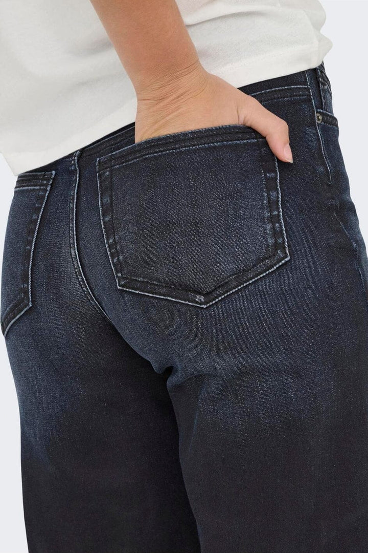 Only - Onlmadison Blush Wd Coat Rea6Noos - 4811151 Dark Blue Denim Coated