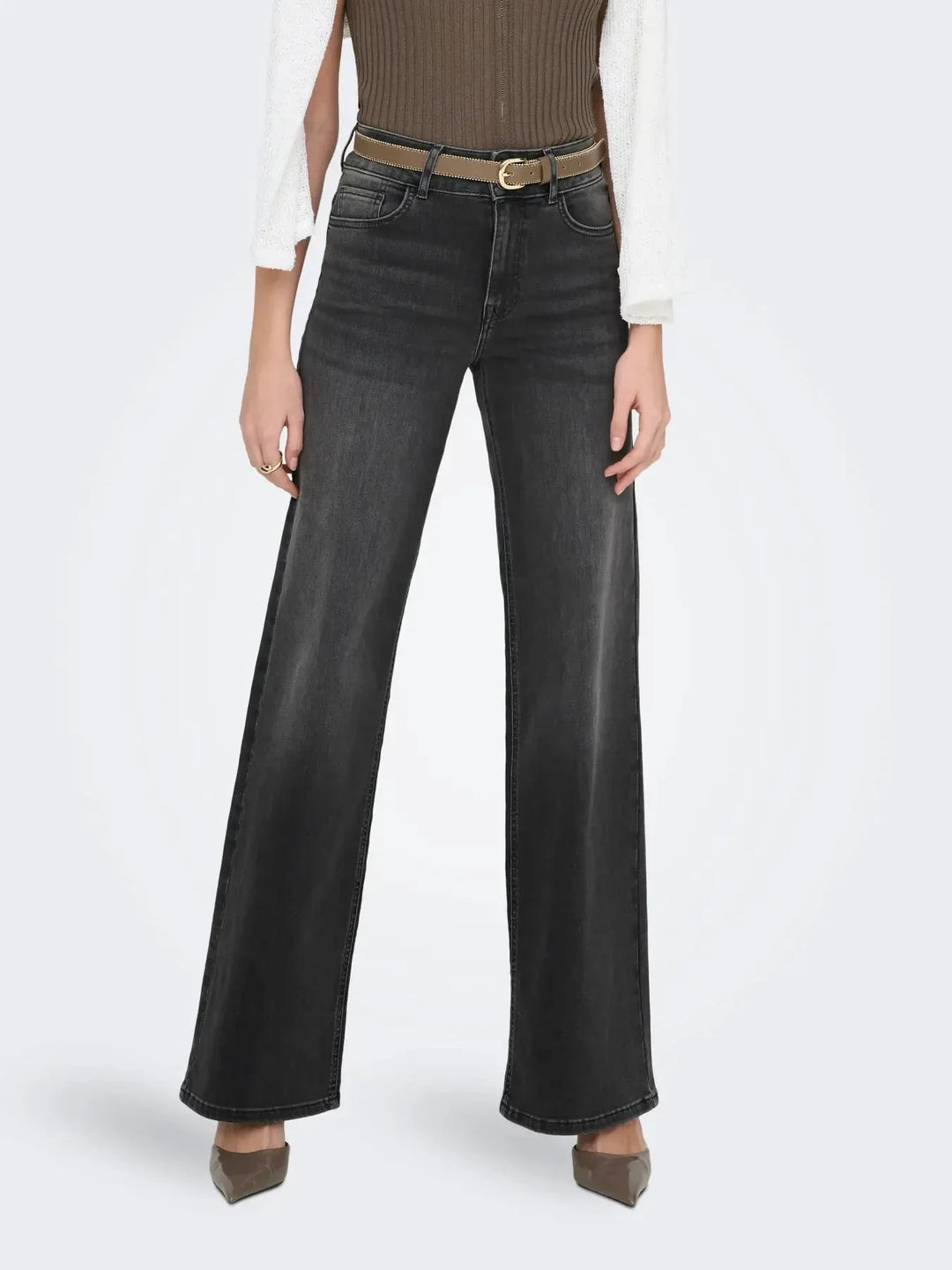 Only - Onlmadison Blush Wd Db Bt Sik221 - 4948178 Washed Black Jeans 