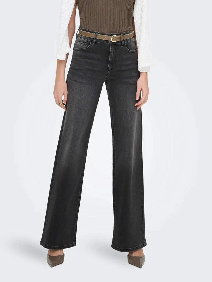Only - Onlmadison Blush Wd Db Bt Sik221 - 4948178 Washed Black Jeans 