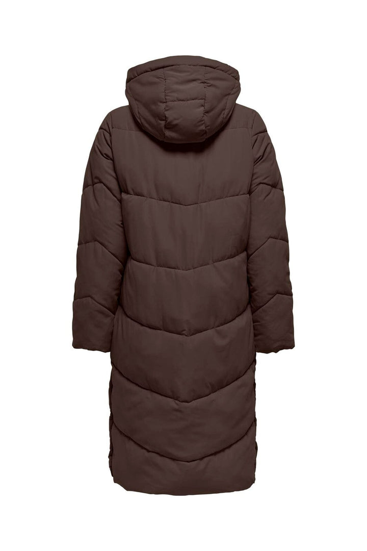 Only - Onlmaggi Long Puffer Cc - 5100374 Chocolate Brown