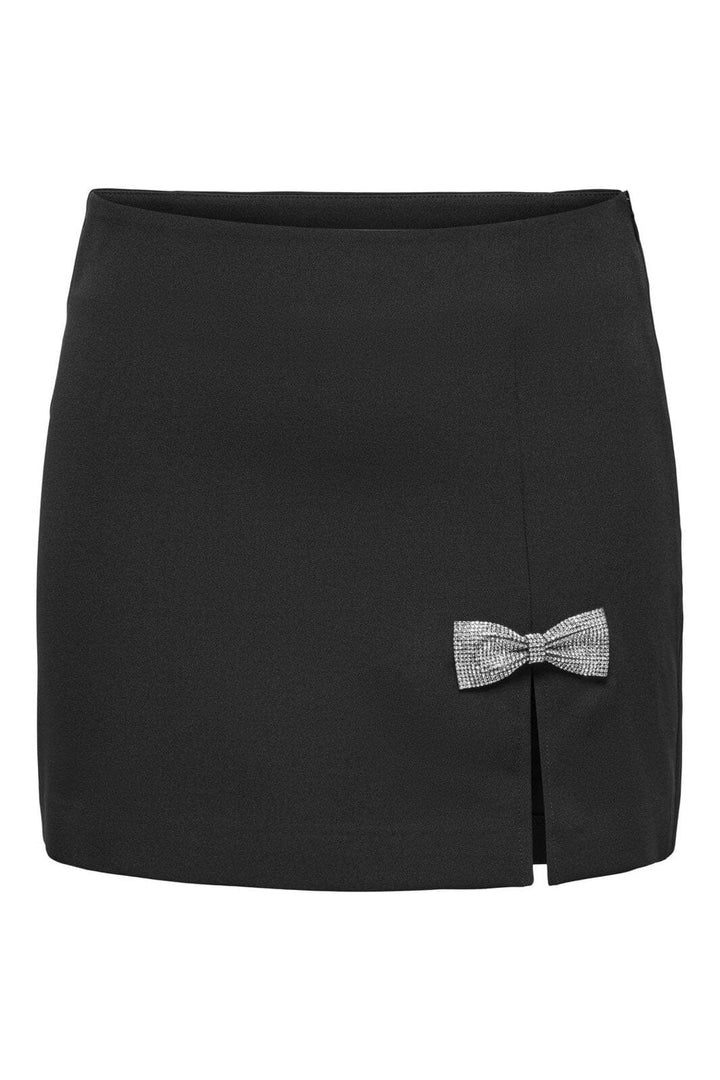 Only - Onlmalika Life Bling Bow Skirt Tlr - 4858791 Black Silver Bow