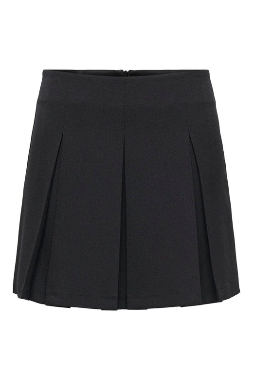 Only - Onlmanheim Life Pleat Skirt Moch Tlr - 4857441 Black