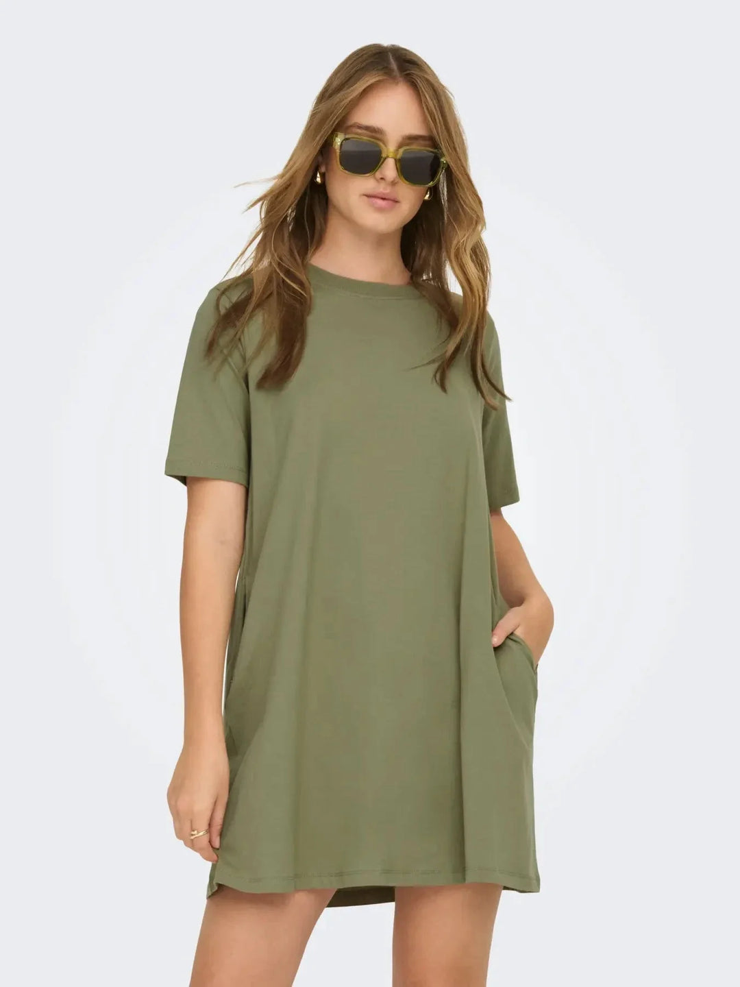 Only - Onlmara S/S Pocket Dress - 5018025 Mermaid Kjoler 