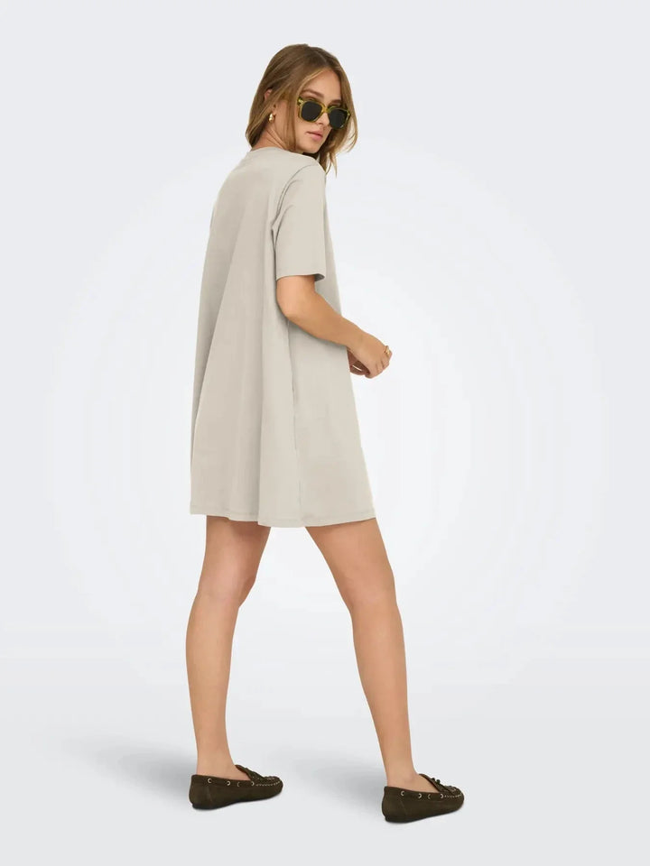 Only - Onlmara S/S Pocket Dress - 5020298 Peyote Kjoler 