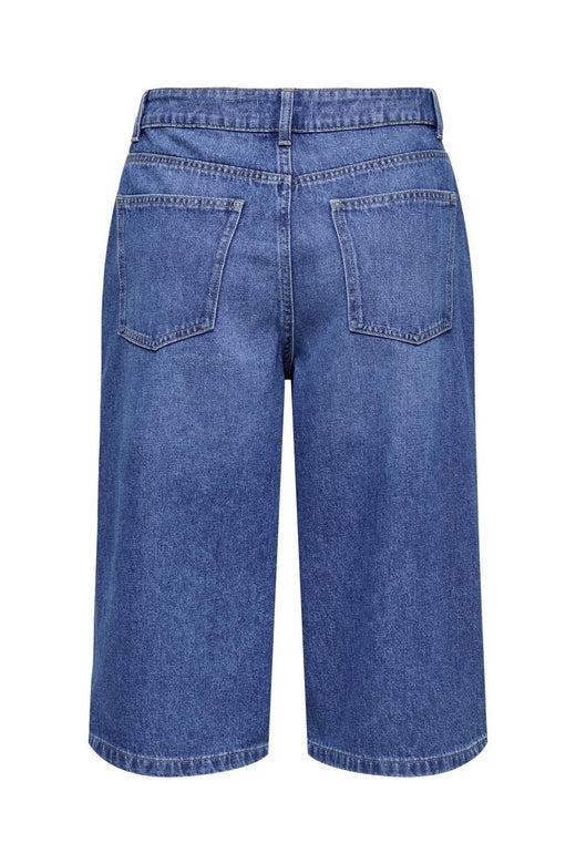Only - Onlmaria Reg Long Shorts Moch - 4823013 Medium Blue Denim