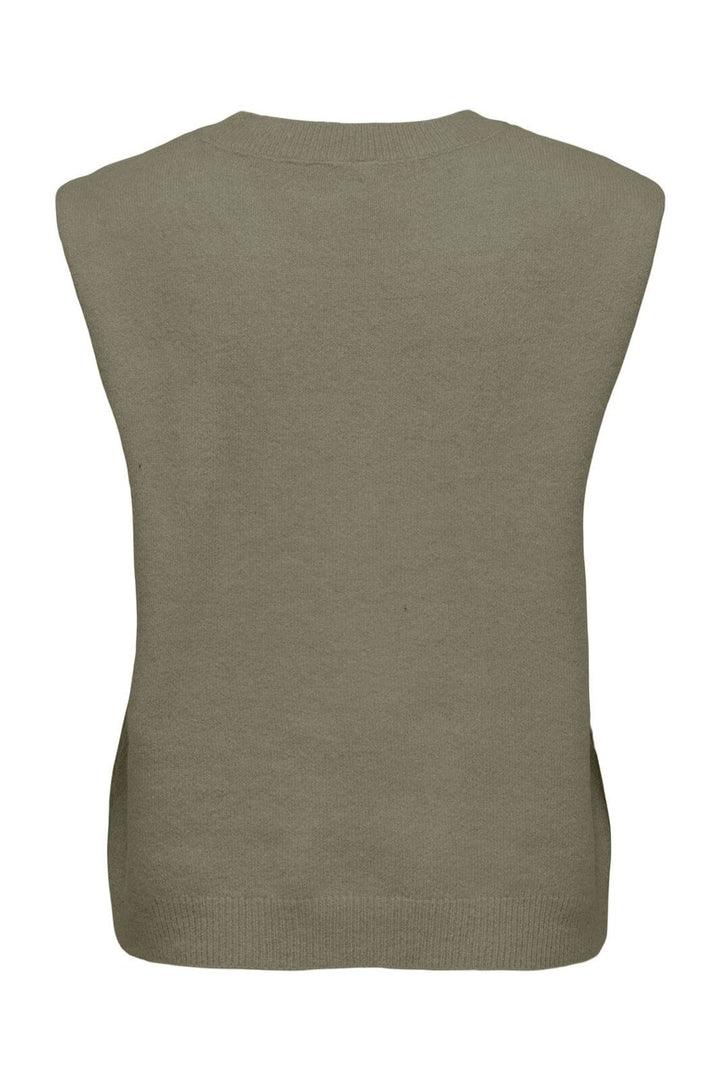 Only - Onlmelody Sl Embroidery O-Neck Knt - 4919770 Mermaid Light Gold Hearts