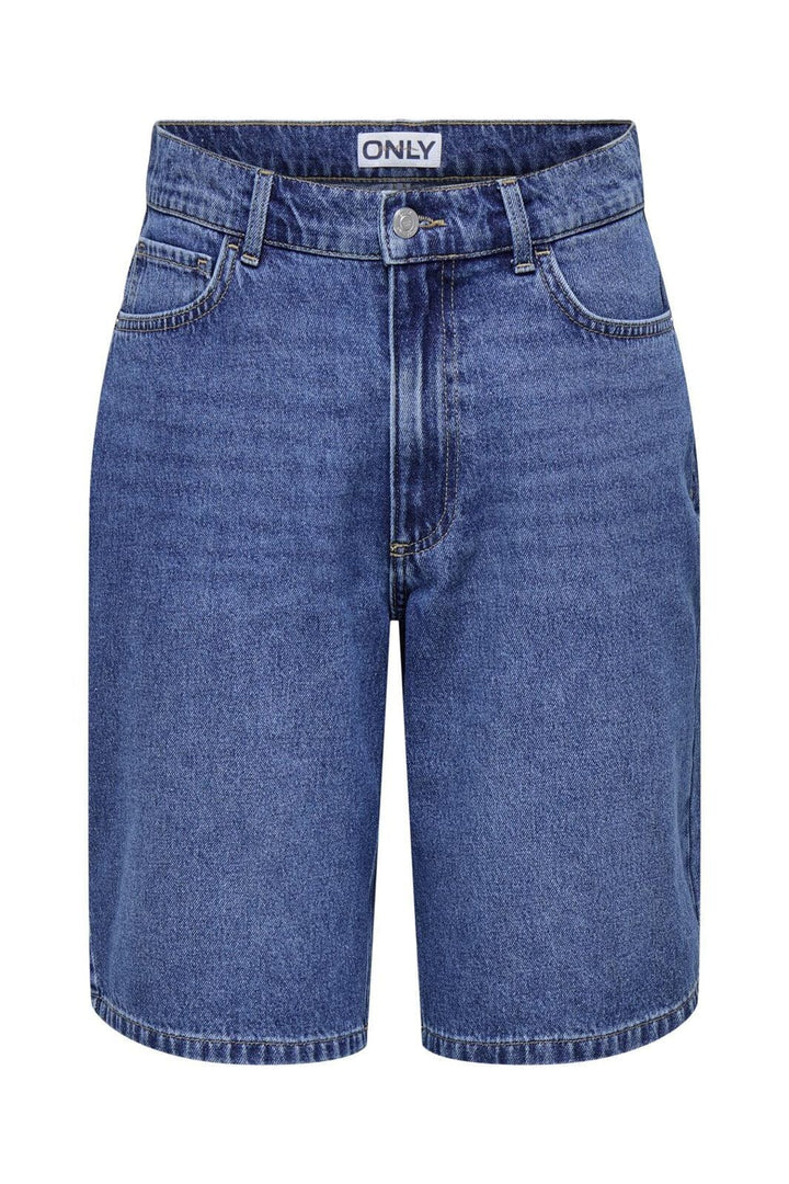 Only - Onlmerla Long Shorts Akm Moch - 4797727 Medium Blue Denim