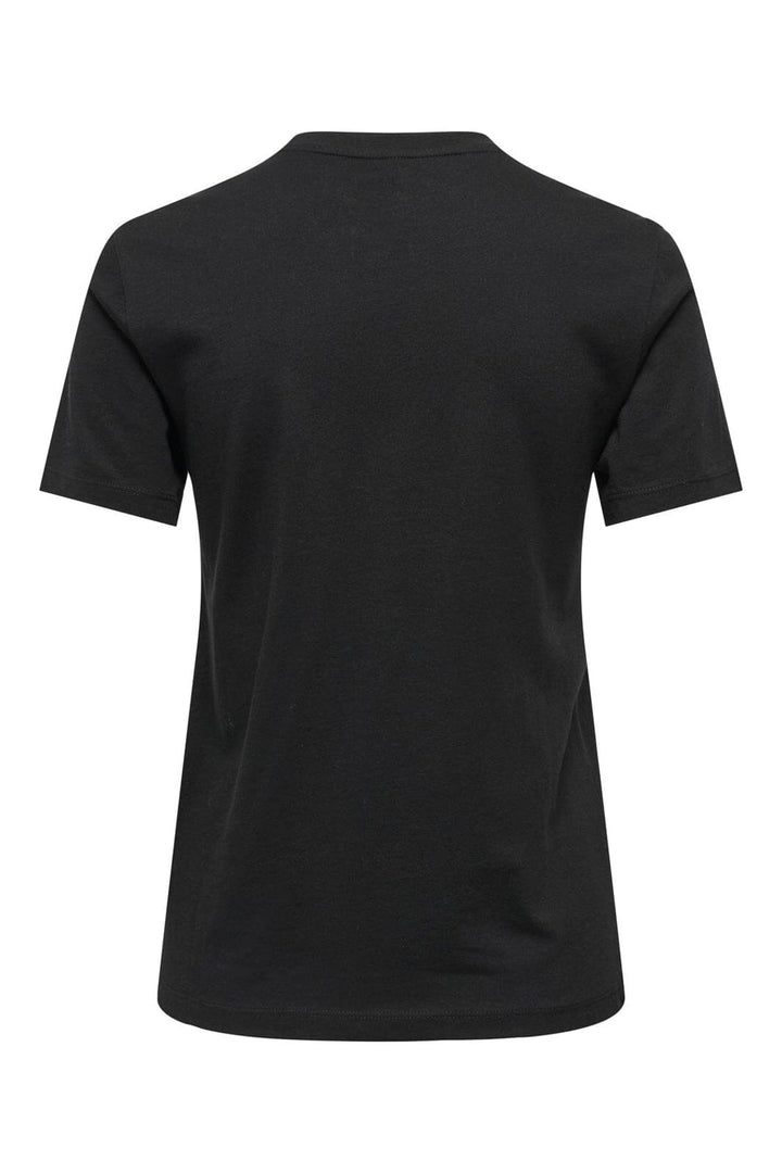 Only - Onlmickey Reg S/S Valentine Lux - 4965028 Black Mickey And Minnie Love