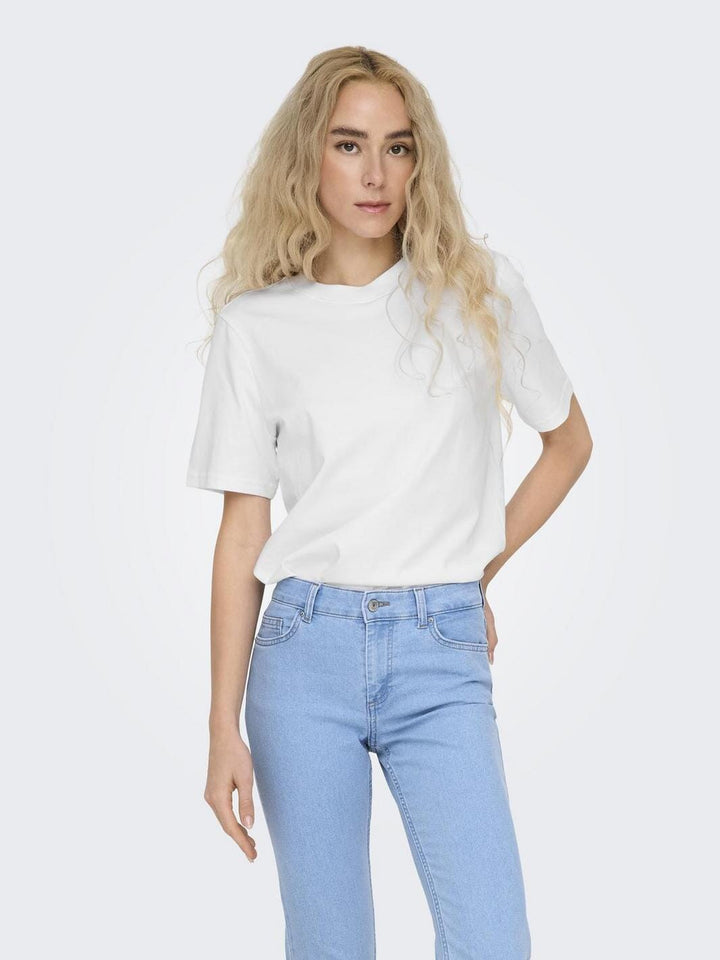 Only - Onlmonja S/S Tee - 4474467 White