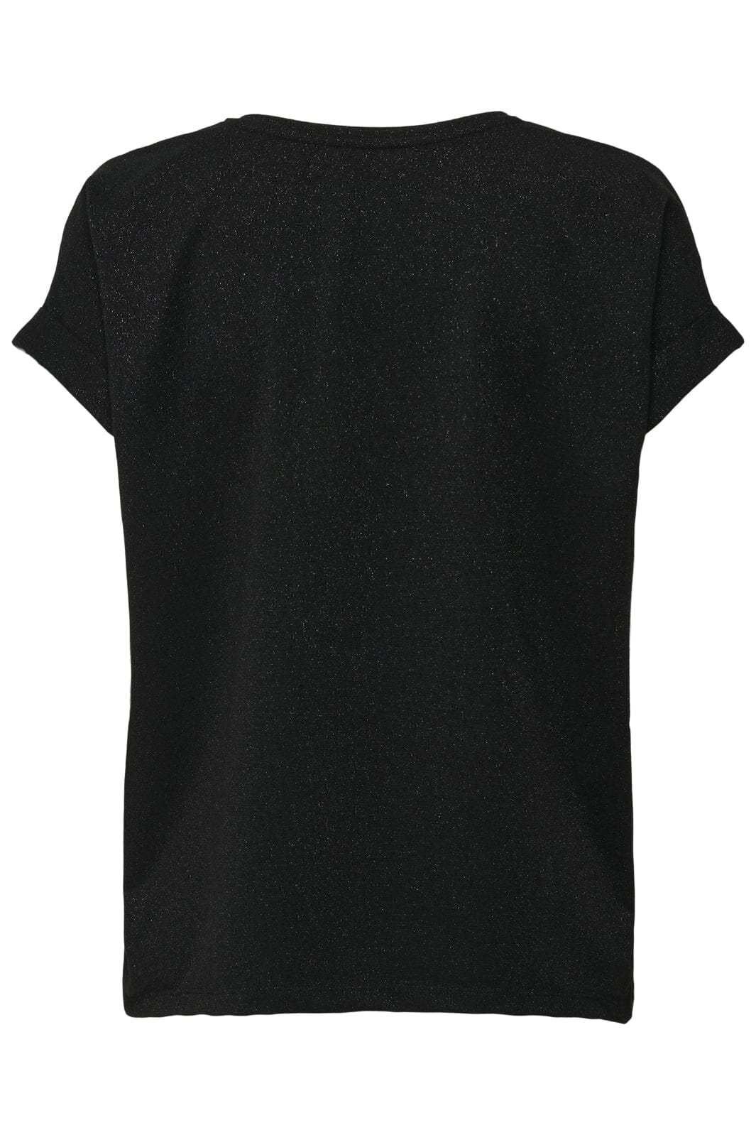 Only - Onlmoster Glitter S/S Top - 4847262 Black Black Lurex
