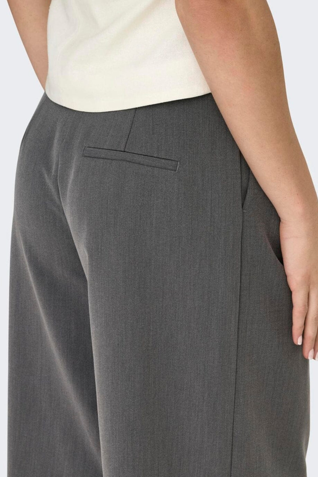 Only - Onlnalina Bermuda Shorts Tlr - 5013572 Medium Grey Melange