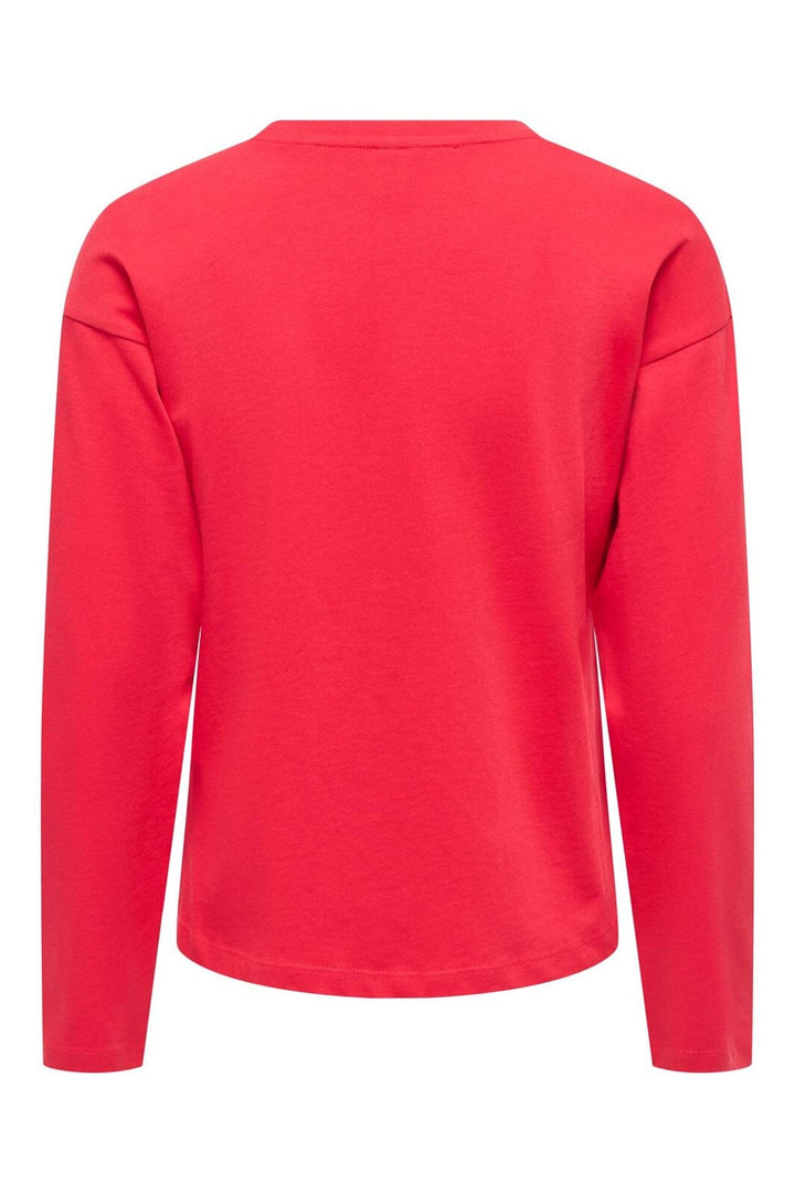 Only - Onlnew Soph L/S O-Neck Solid Top - 5212827 Lollipop