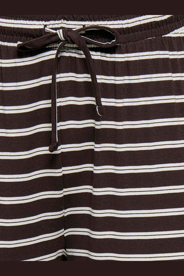 Only - Onlnina Long Pants - 5121007 Coffee Bean Cloud Dancer
