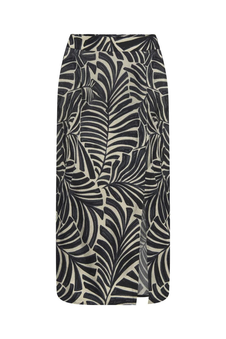 Only - Onlnova Life Elite Lamar Slit Skirt - 4697193 Black 611 La Palma