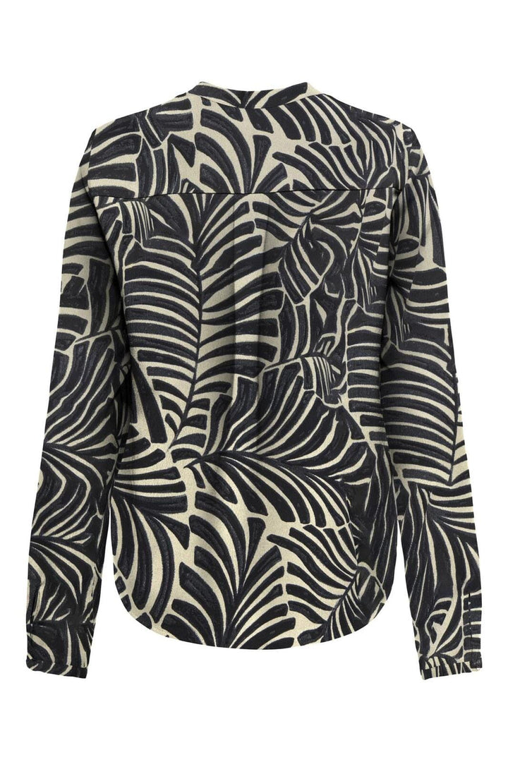 Only - Onlnova Life Elite L/S Josie Top - 4746263 Black 611 La Palma