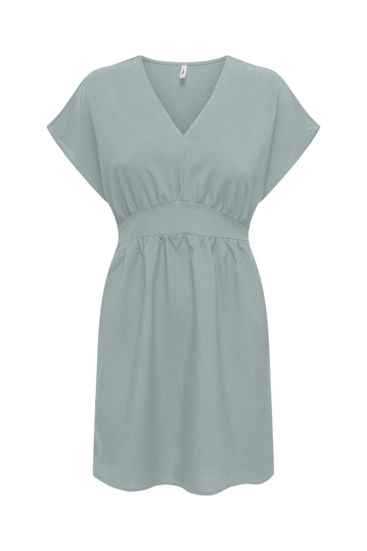 Only - Onlnova Life Elite S/S Macey Dress Solid - 4746051 Abyss