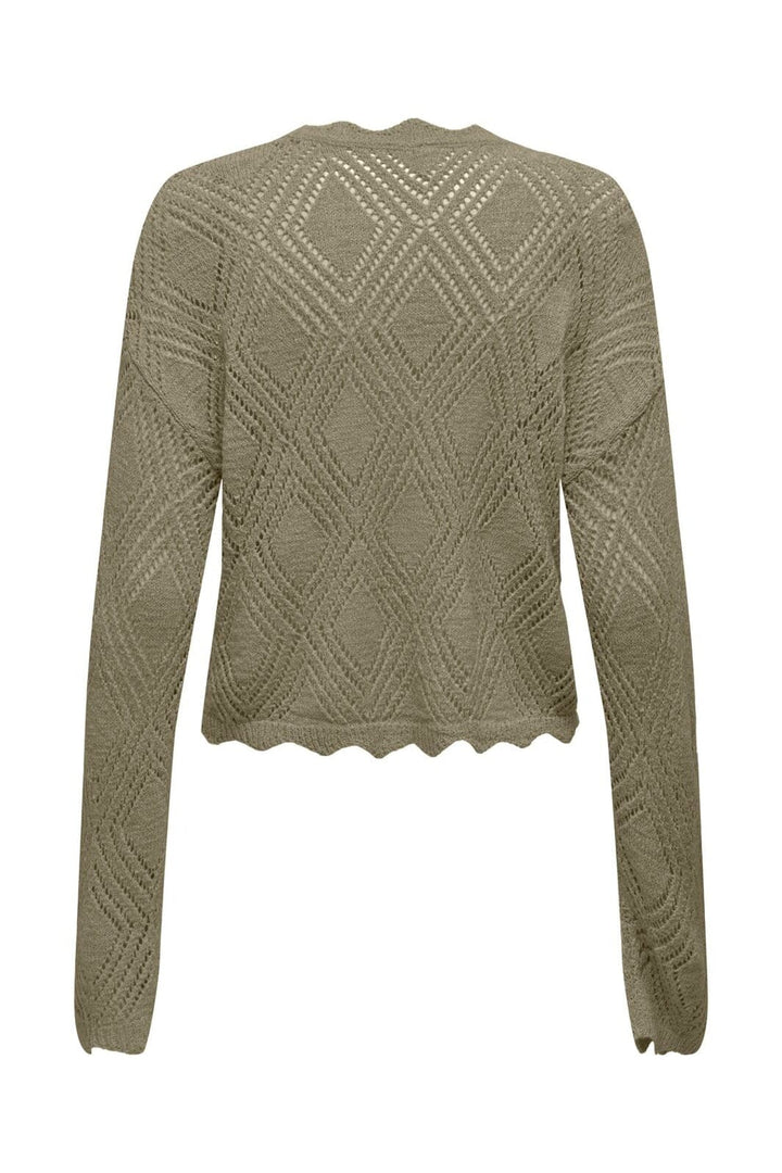 Only - Onlpamela Ls Struct Pullover Cc Knt - 4981948 Mermaid