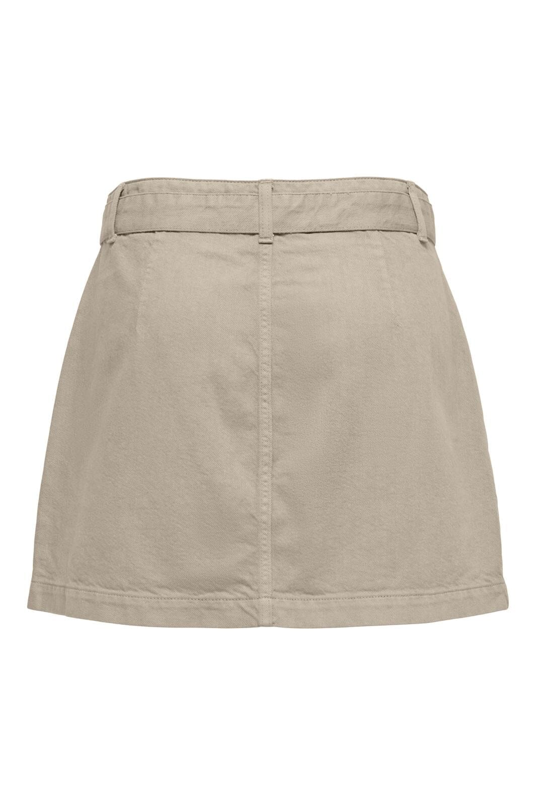 Only - Onlprime Belt Wrap Skirt - 4572490 Plaza Taupe