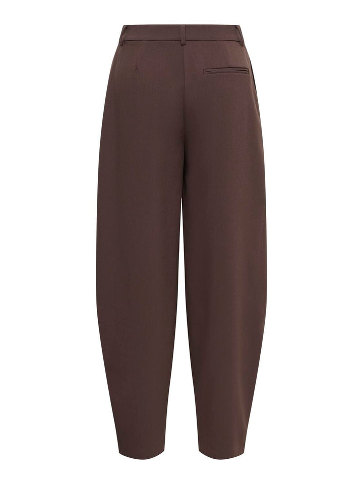Only - Onlraven Barrel Pant Tlr - 5103646 Coffee Bean Bukser 