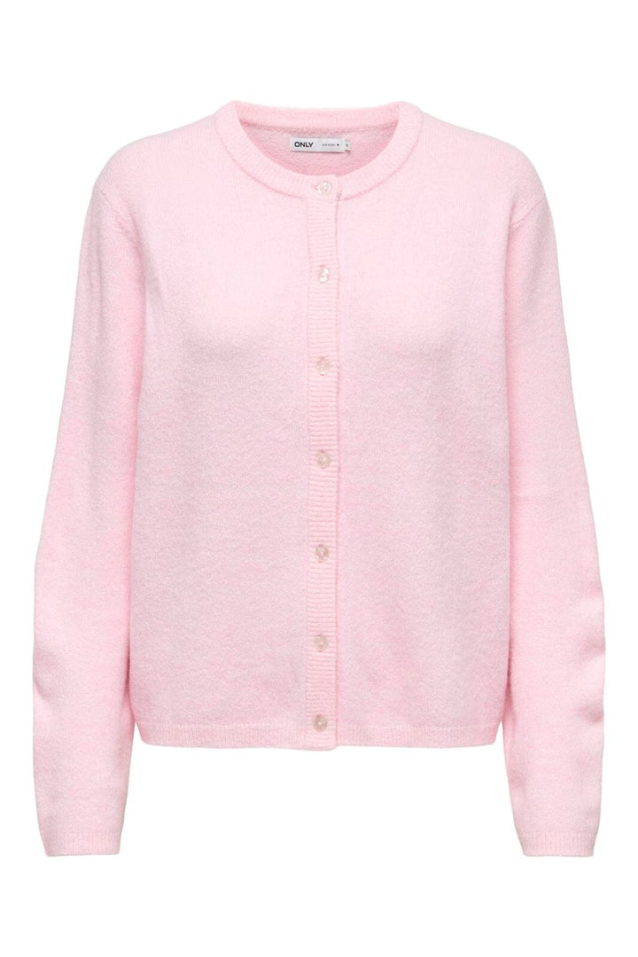 Only - Onlsimoni L/S O-Neck Cardigan Knt - 4984666 Potpourri