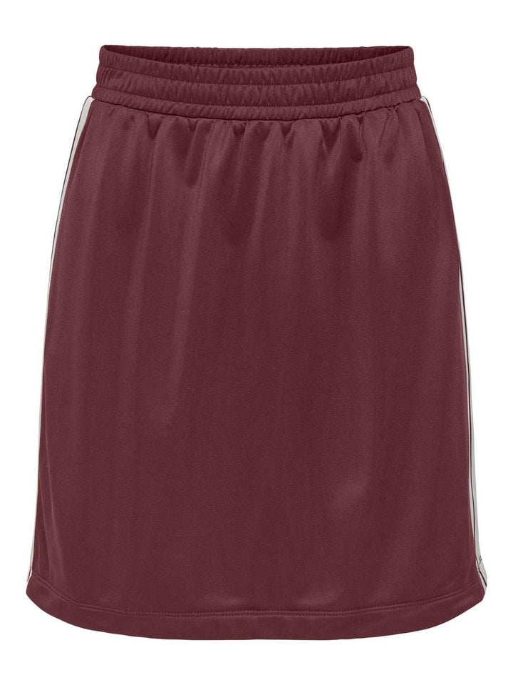 Only - Onlsports Short Skirt Ub Swt - 4832799 Ruby Wine
