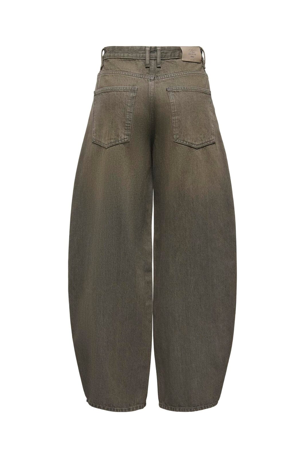 Only - Onltaylor Brown Barrel Red Tai - 5071032 Dark Brown Denim