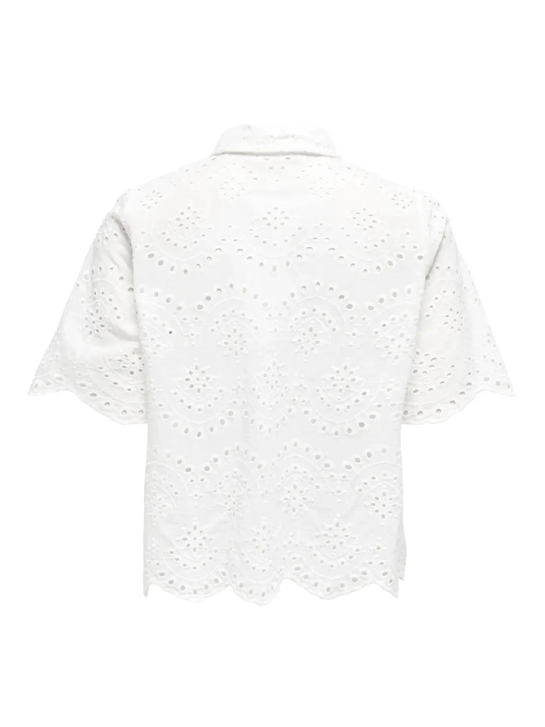 Only - Onlvalais S/S Shirt - 4783195 Cloud Dancer Skjorter 