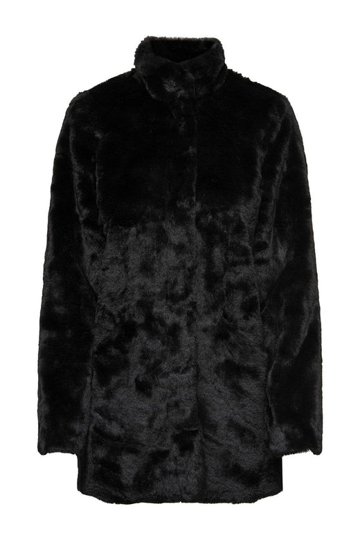 Only - Onlvida Faux Fur Coat - 2889506 Black