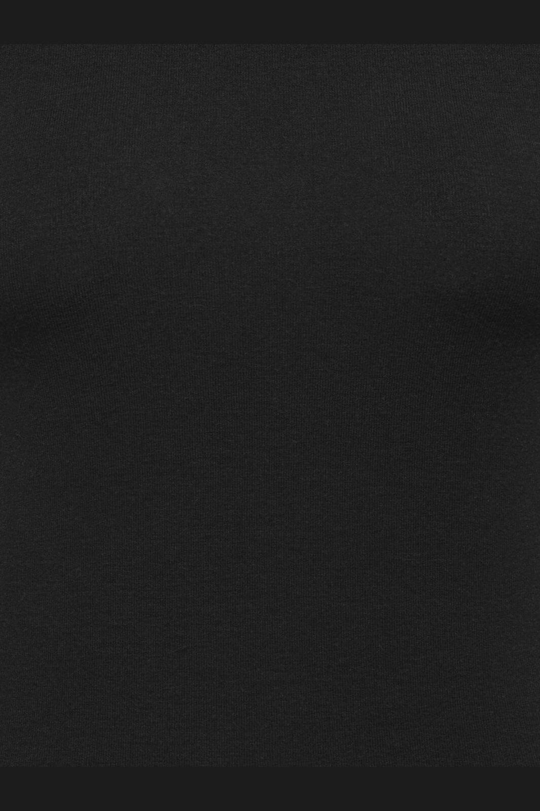 Only - Onlvirro S/S Double Top - 4980375 Black Cloud Dancer