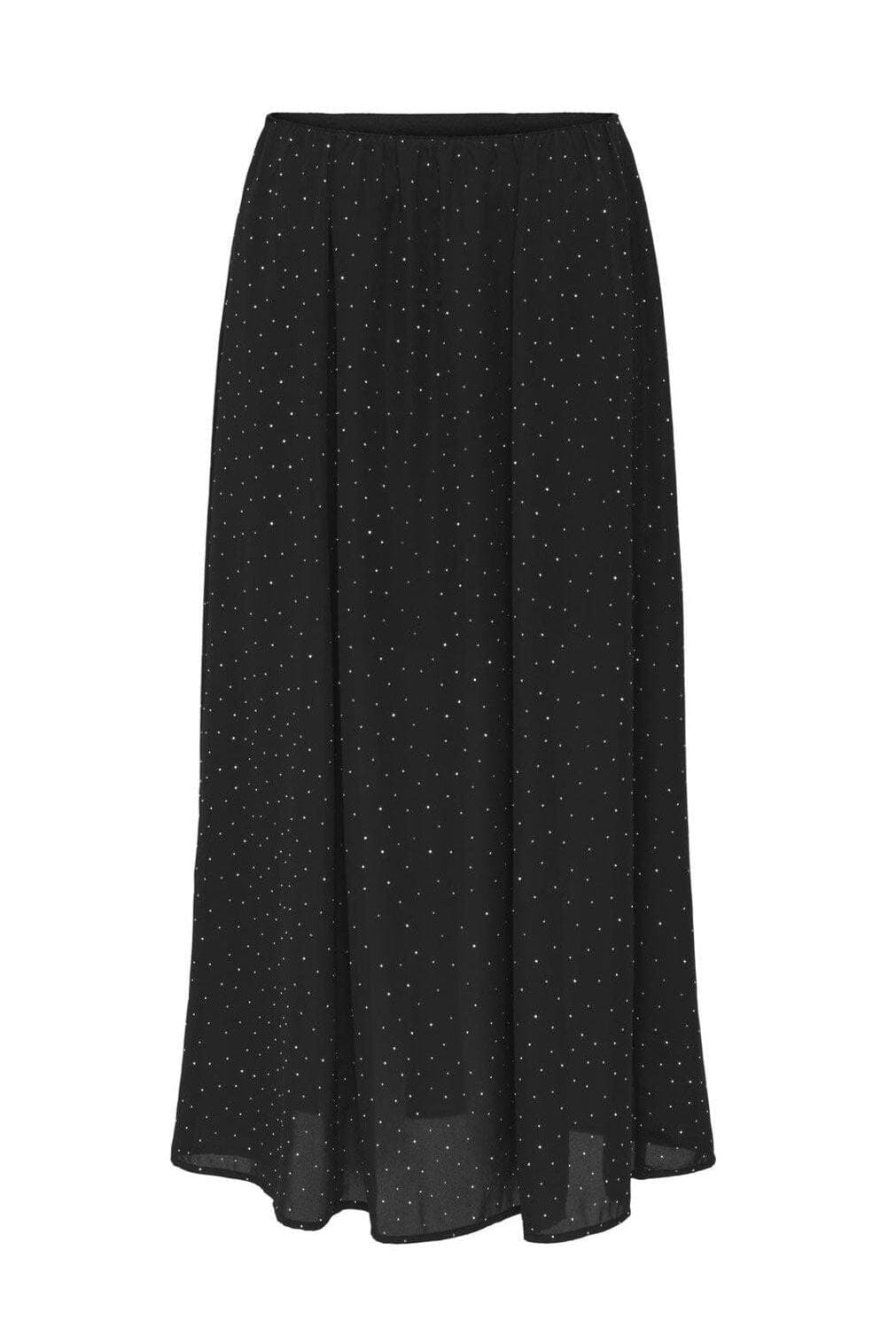 Only - Onlzeke Long Stud Skirt - 4850705 Black Allover Studs