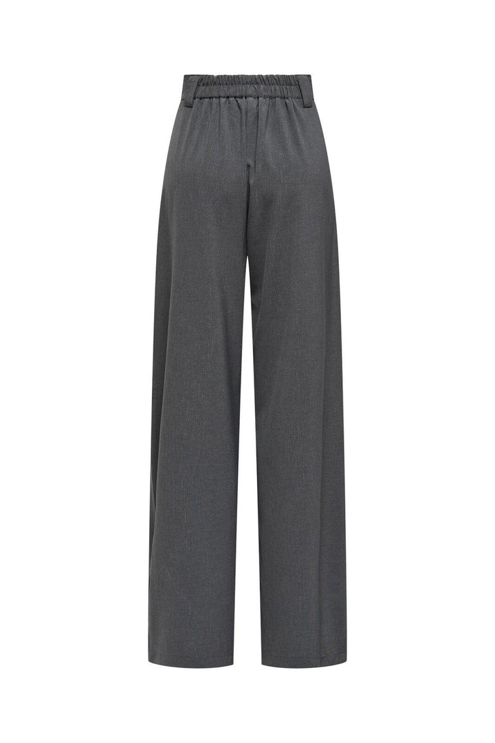 Only - Onlsvea-Sino Life Pinglit Pant Tlr - 4857948 Dark Grey Lurex Pinstripe