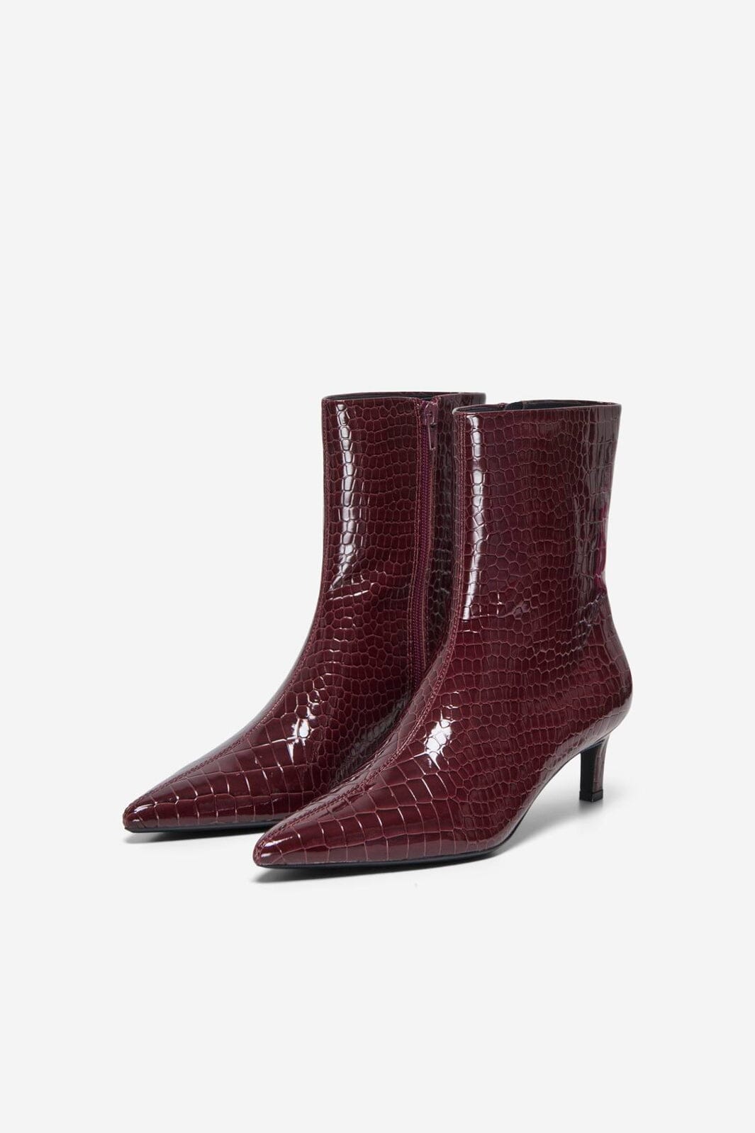 Only Shoes - Onlbrixton-2 Short Boot - 5078770 Fig Patent Croc