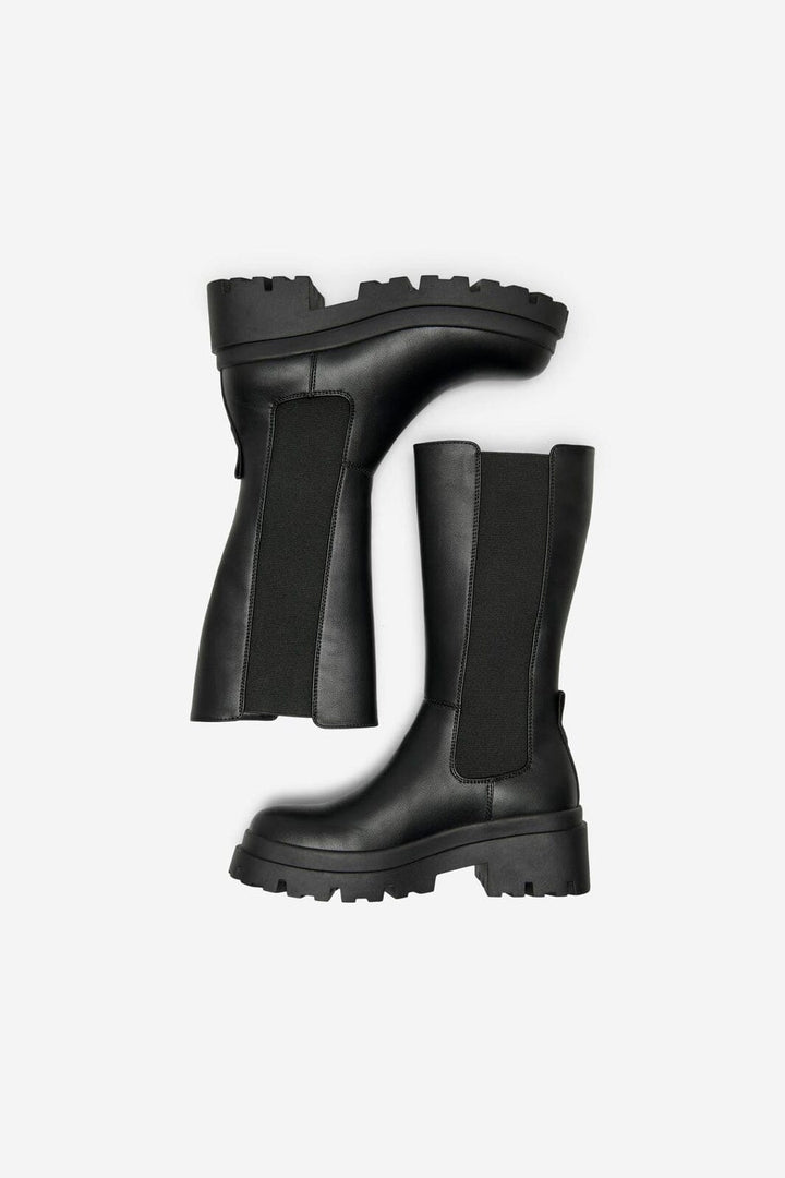 Only Shoes - Onldoja-5 Pu Long Boot - 4328312 Black