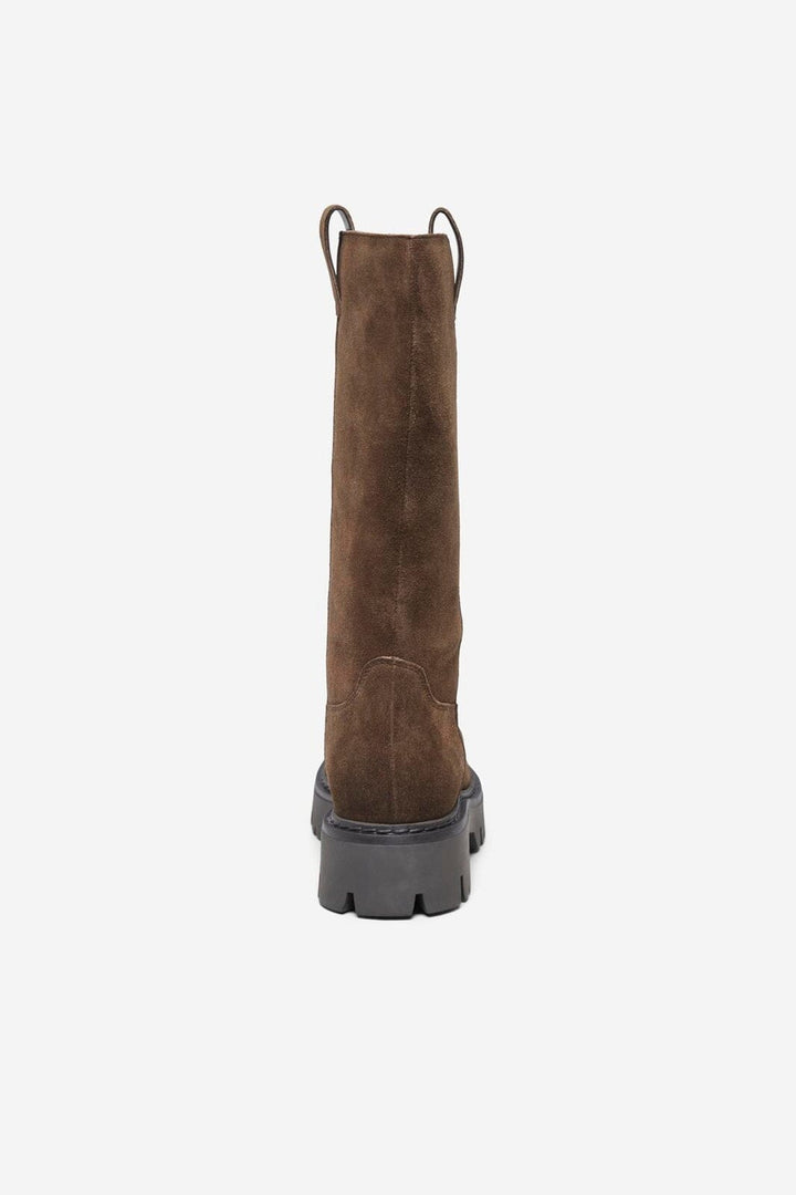 Only Shoes - Onlea Leather High Boot - 5079620 Brown Stone