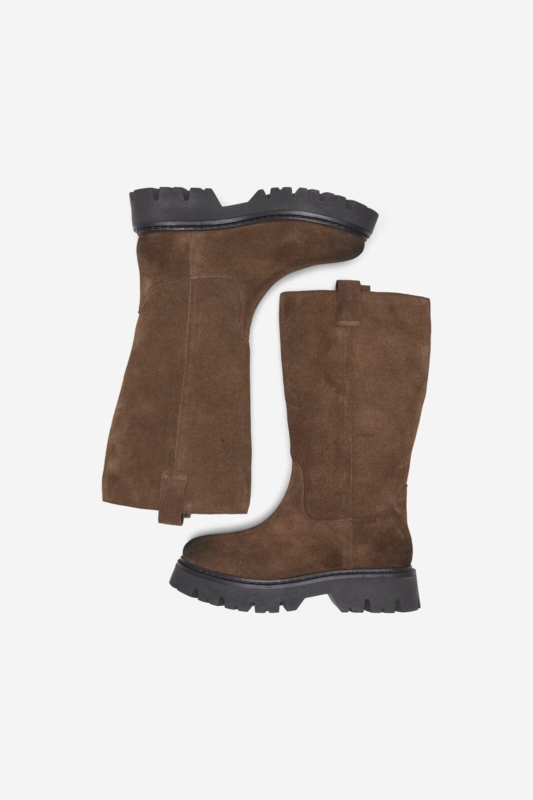 Only Shoes - Onlea Leather High Boot - 5079620 Brown Stone
