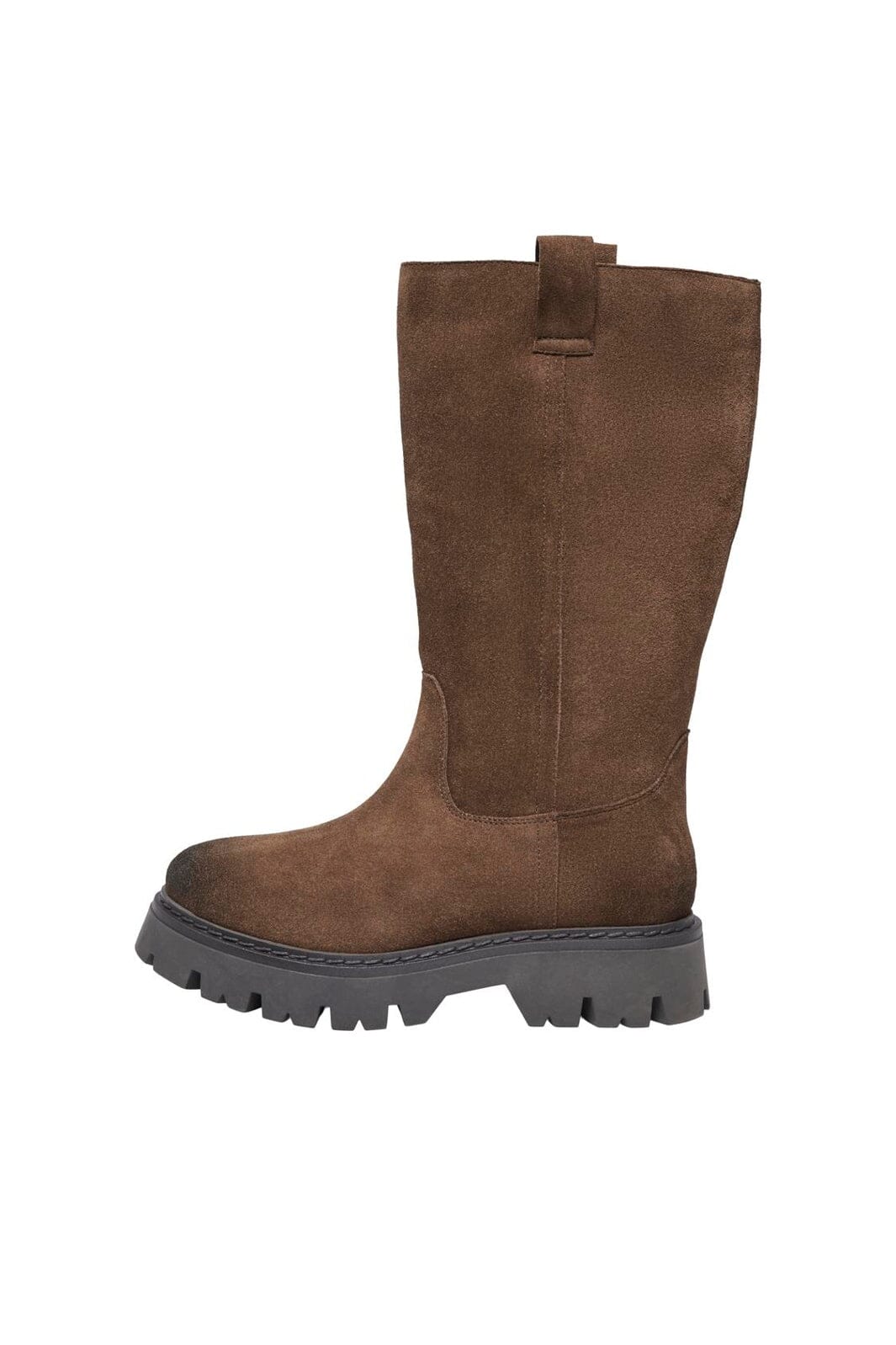 Only Shoes - Onlea Leather High Boot - 5079620 Brown Stone