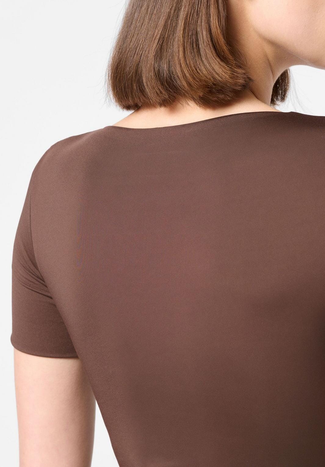 Oroblu - Oroblu Skinwear Body Short Sleeves  Vobt01711 - Dark Brown