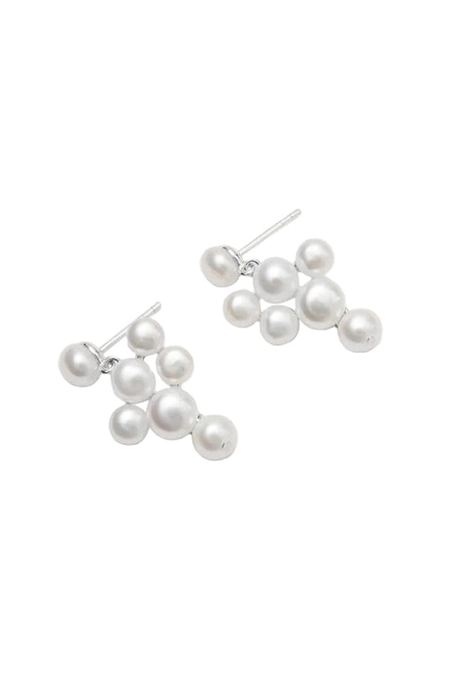 Pernille Corydon - Blossom Earrings e-510-s - Silver Øreringe 