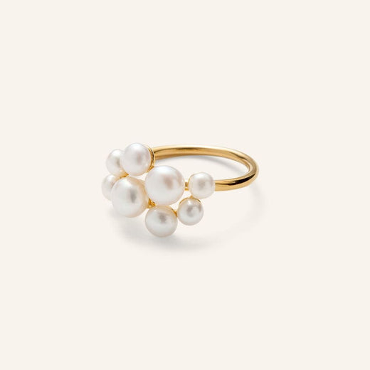Pernille Corydon - Blossom Ring r-510-gp - Gold Ringe 