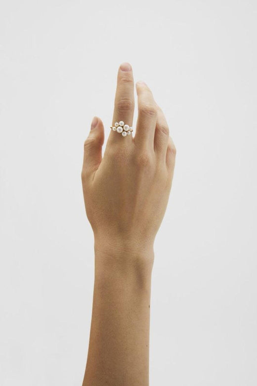 Pernille Corydon - Blossom Ring r-510-s - Silver Ringe 