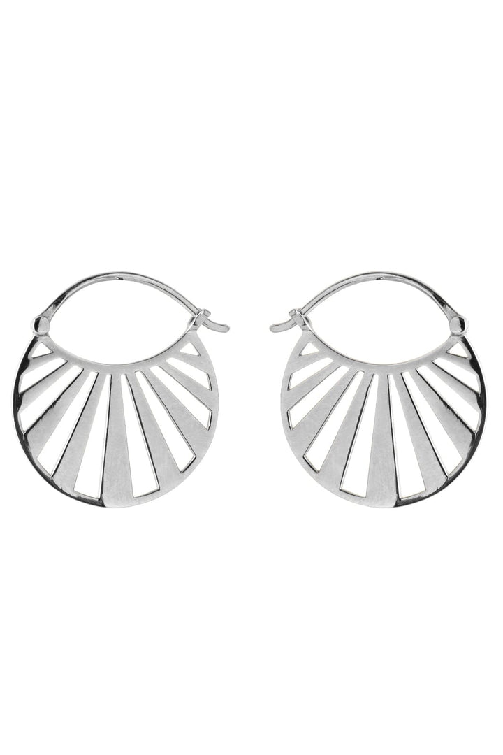 Pernille Corydon Jewellery - Misty Light Earrings - Silver Øreringe 