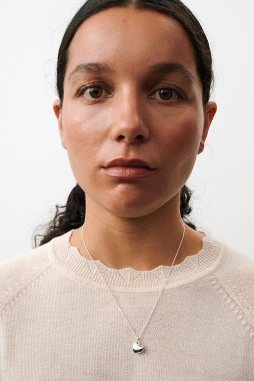 Pernille Corydon - Sweetheart Necklace n-757-s - Silver Halskæder 