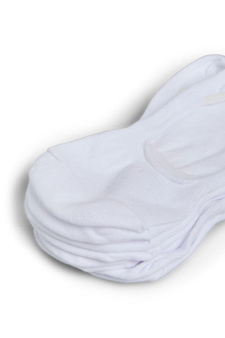 Pieces - Gilly Footies 4-Pack - Bright White