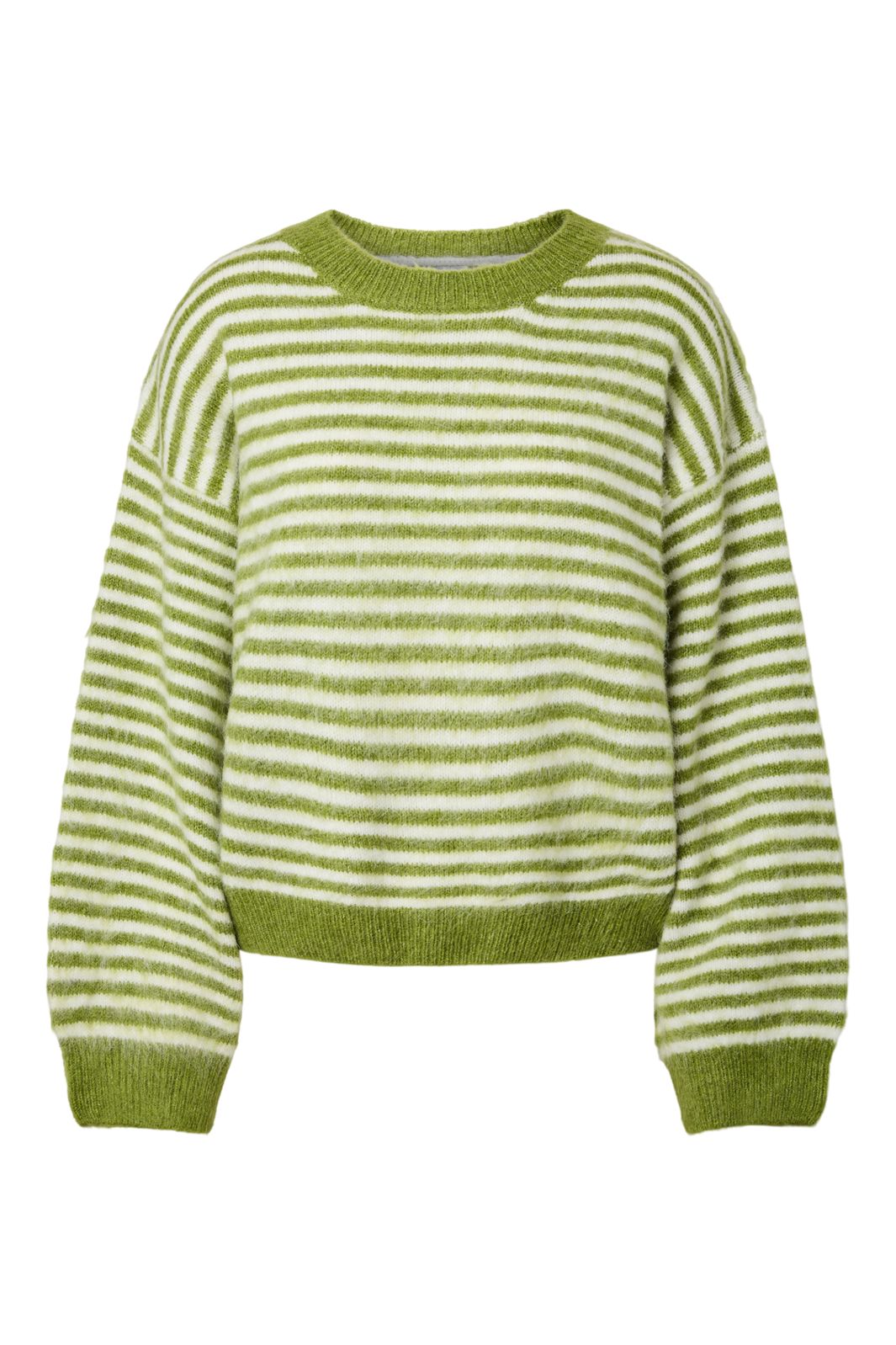 Pieces - Pcada Ls O-Neck Knit - 5140017 Woodbine Cloud Dancer