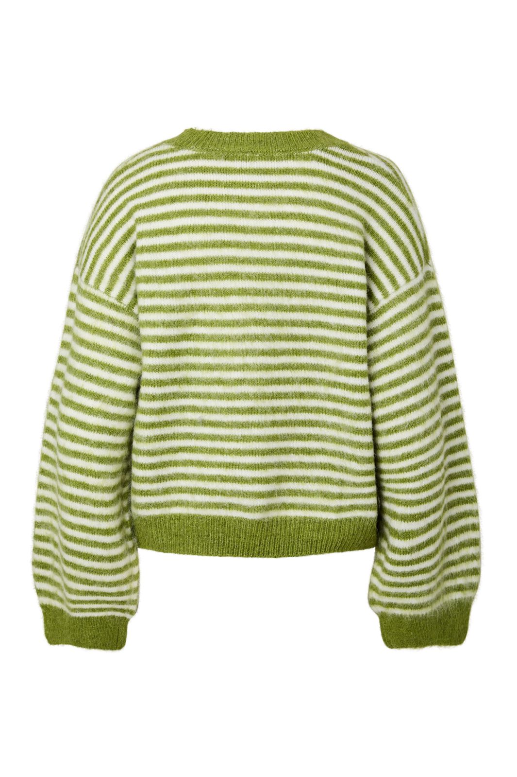 Pieces - Pcada Ls O-Neck Knit - 5140017 Woodbine Cloud Dancer