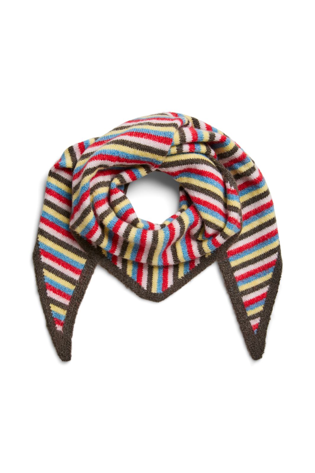 Pieces - Pcada Scarf - 5072811 Flame Scarlet Multi