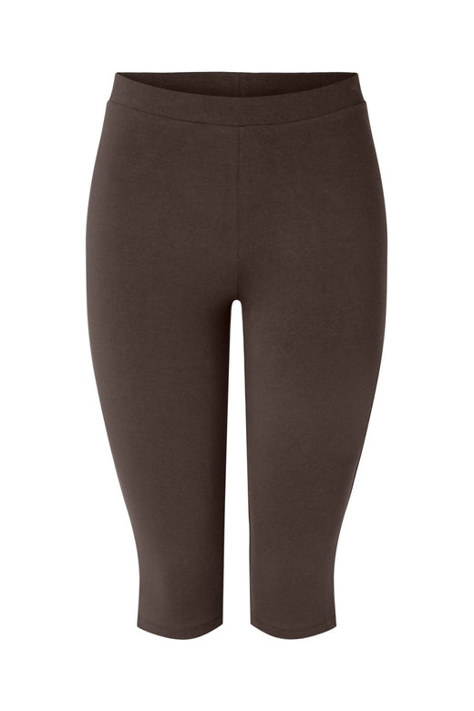 Pieces - Pcalli Capri Leggins Dm - 5260916 Hot Fudge