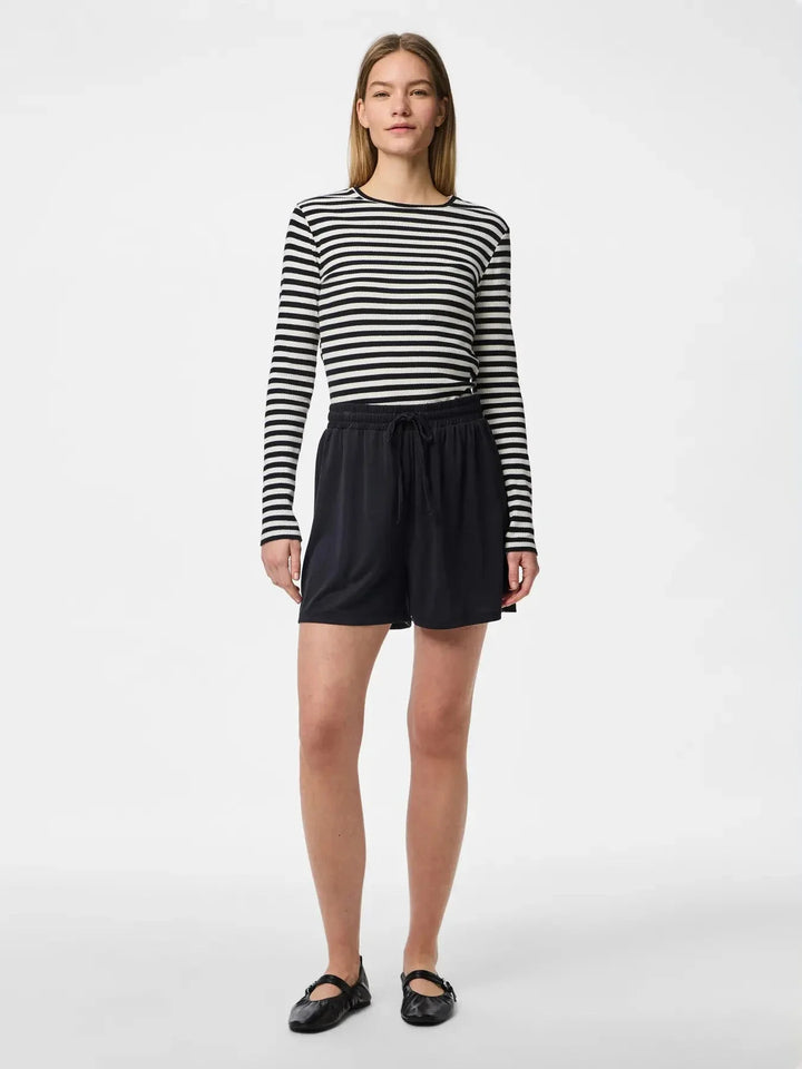 Pieces - Pcanora Shorts - 4472426 Black Shorts 