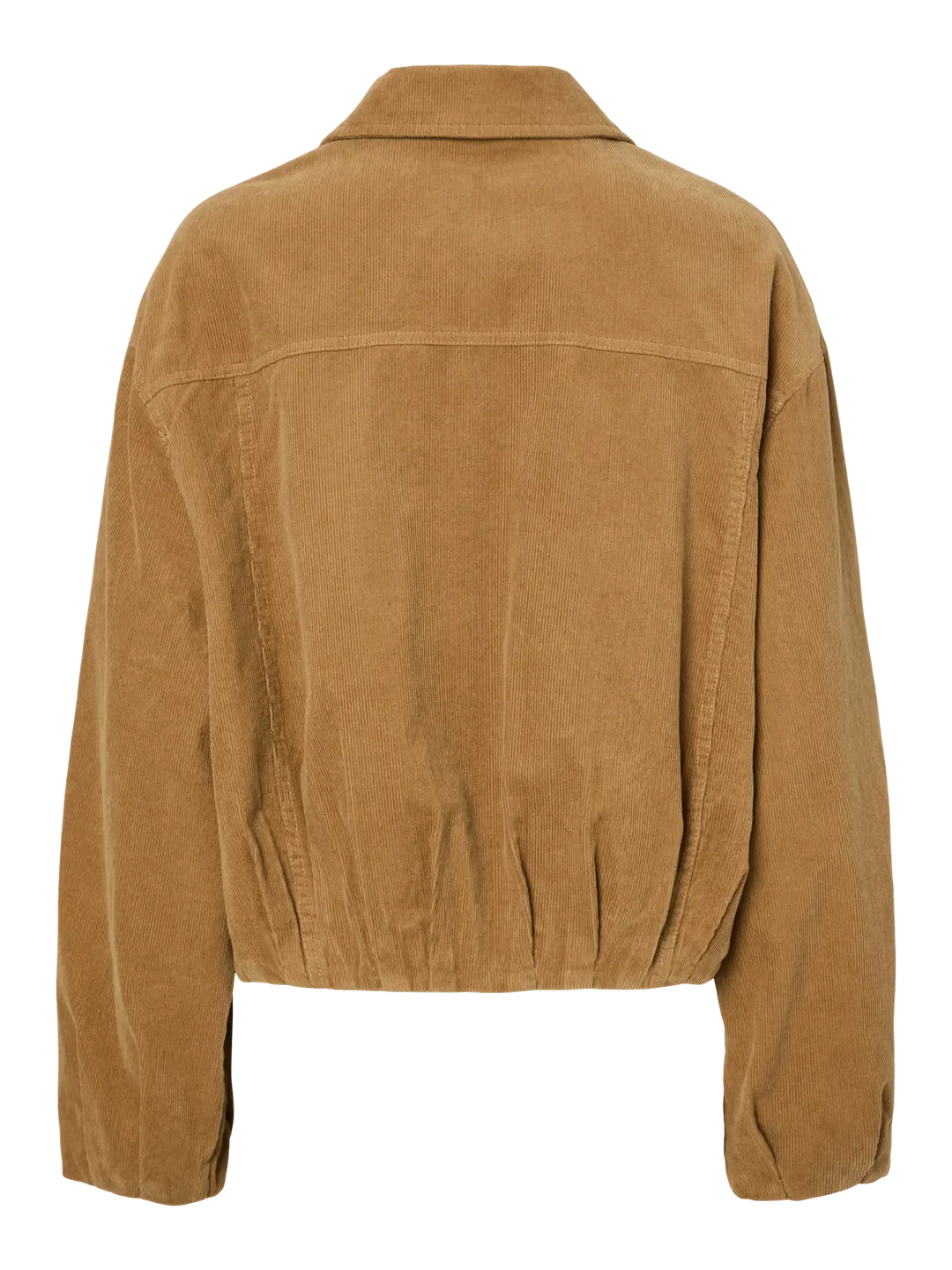 Pieces - Pcbabett Corderoy Denim Bomber - 4930898 Travertine Jakker 