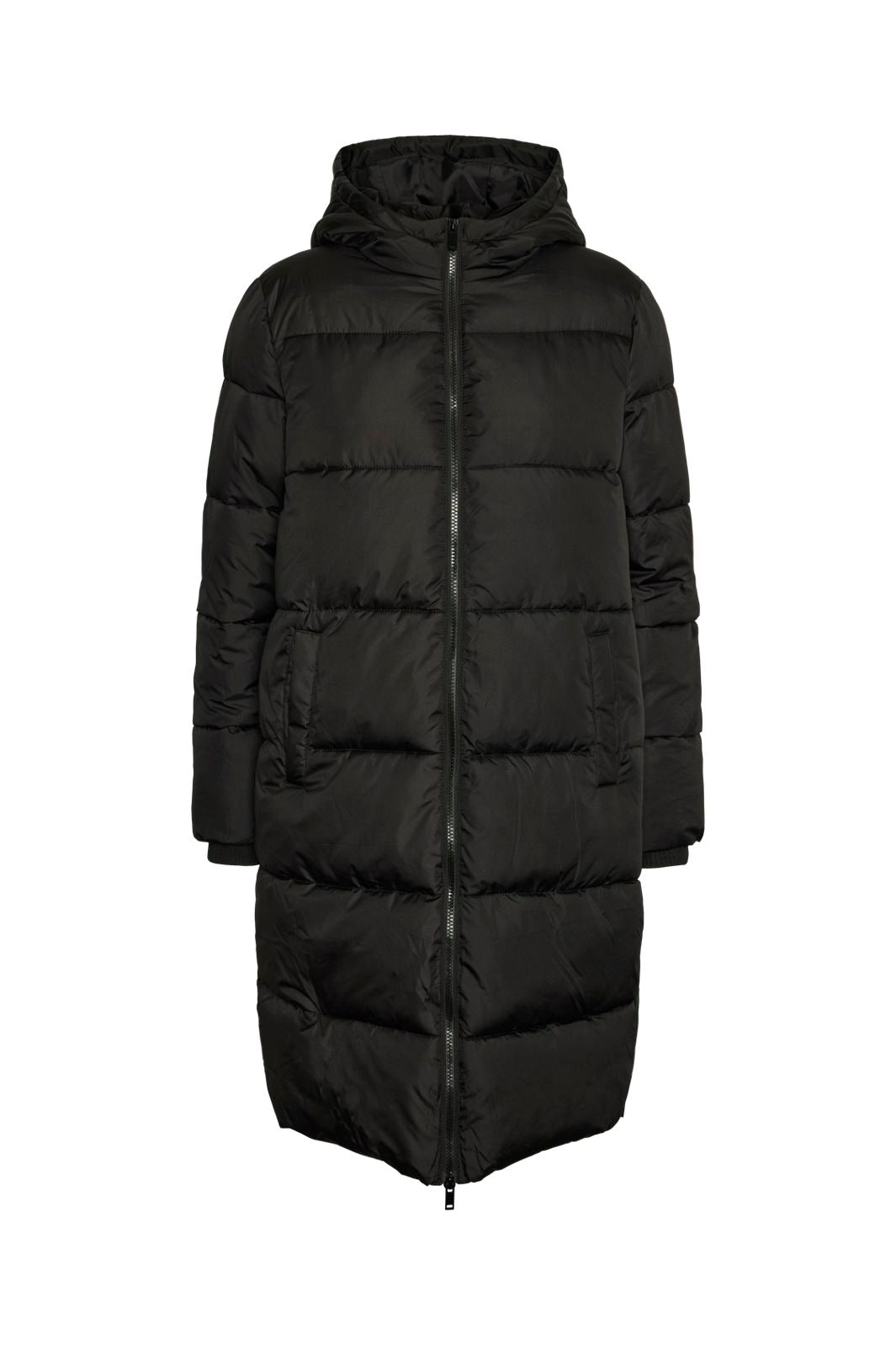 Pieces - Pcbee New Long Puffer Jacket - 3718779 Black